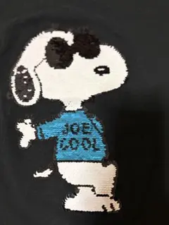 PEANUTS スパンコールSNOOPY Tシャツ　レディース　Mのサムネイル