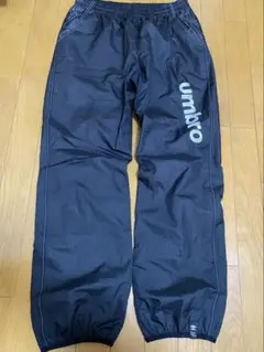 【美品】 アンブロ Umbro ジャージ ズボン ブラック 黒 M