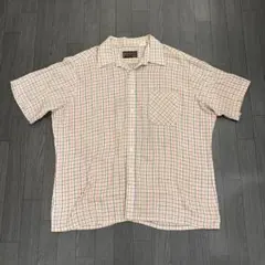 良品 70s Sears チェックシャツ 半袖 BOXシルエット ストア系 XLのサムネイル