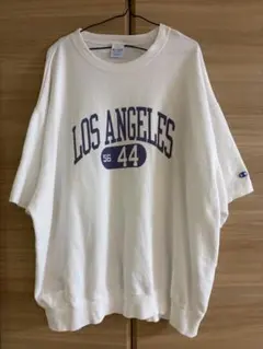 チャンピオン　カレッジプリント　半袖スウェットTシャツ　4L(4XL)