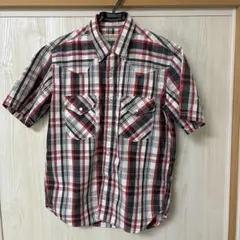 Levi's Red Tab チェック柄 半袖シャツ　Mサイズ