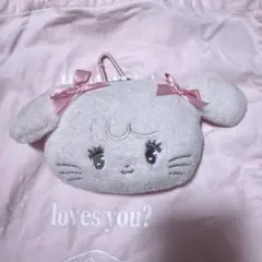 mikko illustrations キャミー ぬいぐるみパスケース
