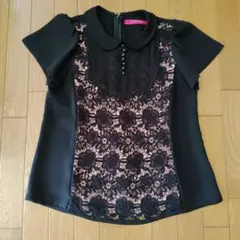 DOLLY GIRL BY ANNA SUI 半袖ブラウス レースのサムネイル