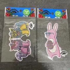 新品未開封　モルガ/MULGA ファミンチュ沖縄ファミマ限定　ステッカー　2点