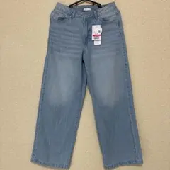 デニムワイドパンツ　M