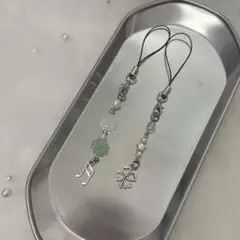 No.300ビーズストラップ ハンドメイド 韓国 ウィッシュコア コレクトブック