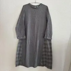 切り替えチュニックワンピース