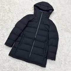 UNIQLO ユニクロ シームレスダウン ショートコート 紺 ネイビー L 사이즈