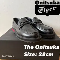 【美品】THE ONITSUKA ビットローファー 赤ライン 28cm