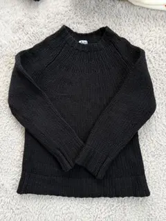 ABAHOUSE 黒 リブ編み セーター サイズ2