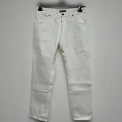 00s dolce&gabbana white straight denim - メルカリ