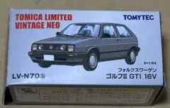 トミカ リミテッド ヴィンテージ ネオ　フォルクスワーゲン ゴルフⅡ CLi　銀 トミカリミテッドヴィンテージネオ LV-N71a フォルクスワーゲン
