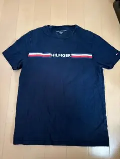 TOMMY HILFIGER Tシャツ ネイビー Sサイズのサムネイル