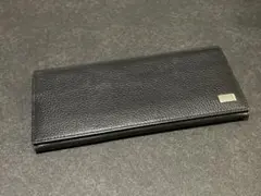 ダンヒル　ブラックレザー長財布