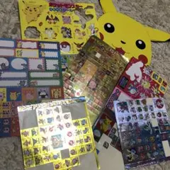 ポケモン雑誌付録シールなど まとめ売り《レトロ》