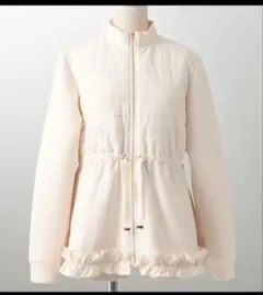 HUIT bouquet キルティング 中綿ペプラム ジャケット M