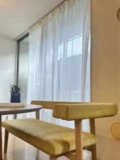 LIVING HOUSE モコア カウチ ベンチ　オーク無垢材