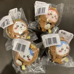 【新品未開封】ちいかわ たぬきだもん くじ C賞 マスコット 4つ