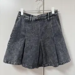 デニム ミニスカート インパン付き