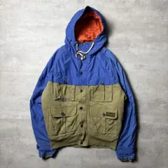 90s ポロバイラルフローレン ナイロン スウェット 切替 マウンテンパーカー