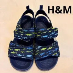 H&M キッズサンダル　19センチ　EUR30/31 ブルーネイビーのサムネイル