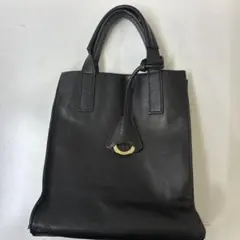 aniary 黒 レザートートバッグ