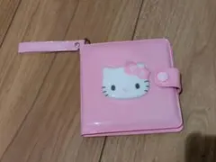サンリオ ハローキティ ビニールウォレット ピンク