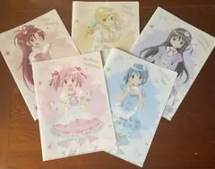 劇場版 魔法少女 まどか☆マギカ オリジナルクリアファイル 5種類５枚