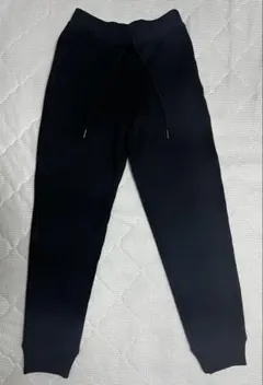 ユニクロ ヒートテックボアスウェットパンツ ブラックM