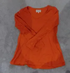 pyjama clothing オレンジ 長袖Tシャツ F