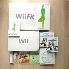 Wii本体セット Wiiフィット マリオカート マリオスポーツMIX ピクミン2