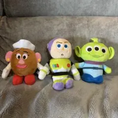 トイストーリー4 バズライトイヤー　ミセスポテトヘッド　リトルグリーンメン