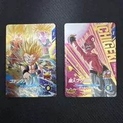 ウエハース 森永 3D ドラゴンボール ゴテンクス 魔人ブウ 333 ②