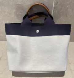 【美品】トプカピ Breath TOPKAPI リプルネオレザーミニトートバッグ