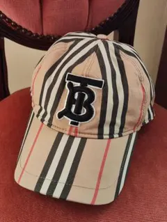 Burberry チェック柄キャップ - メルカリ