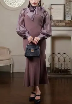 マーメイドワンピース ロングワンピース