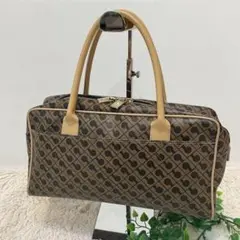 GHERARDINI ゲラルディーニ ミニボストン ハンドバッグ ロゴ総柄