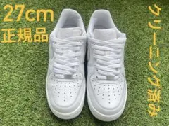 NIKE エアフォース1 ホワイト 27cm スニーカー