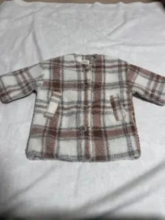 12/16まで限定値下げ　バースデイ　ブラクロ　チェック柄コート　80サイズ