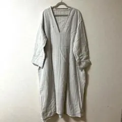 ウール ロングワンピース