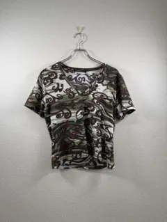 Salvatore Ferragamo VネックTシャツ Lサイズ
