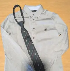 COMME CA ISM 長袖シャツ 150A ネクタイ付（ブランド不明）