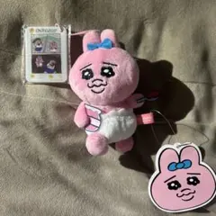 おぱんちゅうさぎ SNS風アクリル付きマスコット