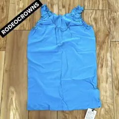 ☆新品☆RODEO CROWNS タンクトップ☆ターコイズブルー☆のサムネイル
