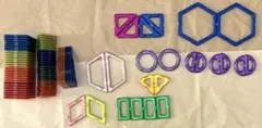 コストコ　マグネティック　ブロック　86ピース