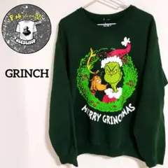 ★アメリカ古着★美品グリンチ MERRY GRINCIMAS スウェット裏起毛