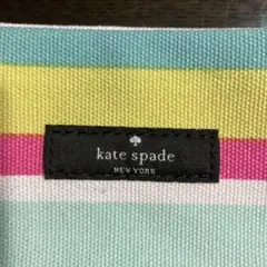 kate spade ストライプ トートバッグ