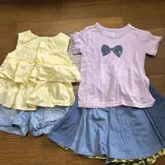 BREEZE 子供服　セットアップ　まとめ売り4点セット　110㌢