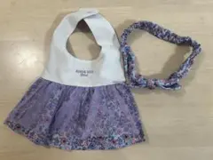 花柄スタイとヘアバンドセット