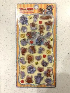 プチドロップステッカー　トムジェリ　トムとジェリー　カミオジャパン